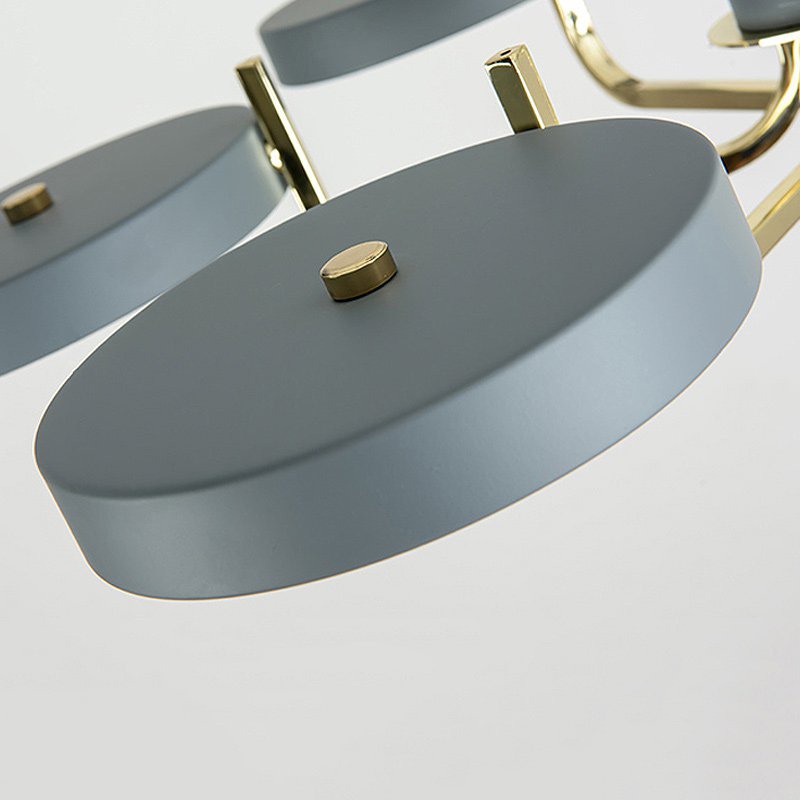 Люстра на штанге TAVIS D78 Gray 229001-26