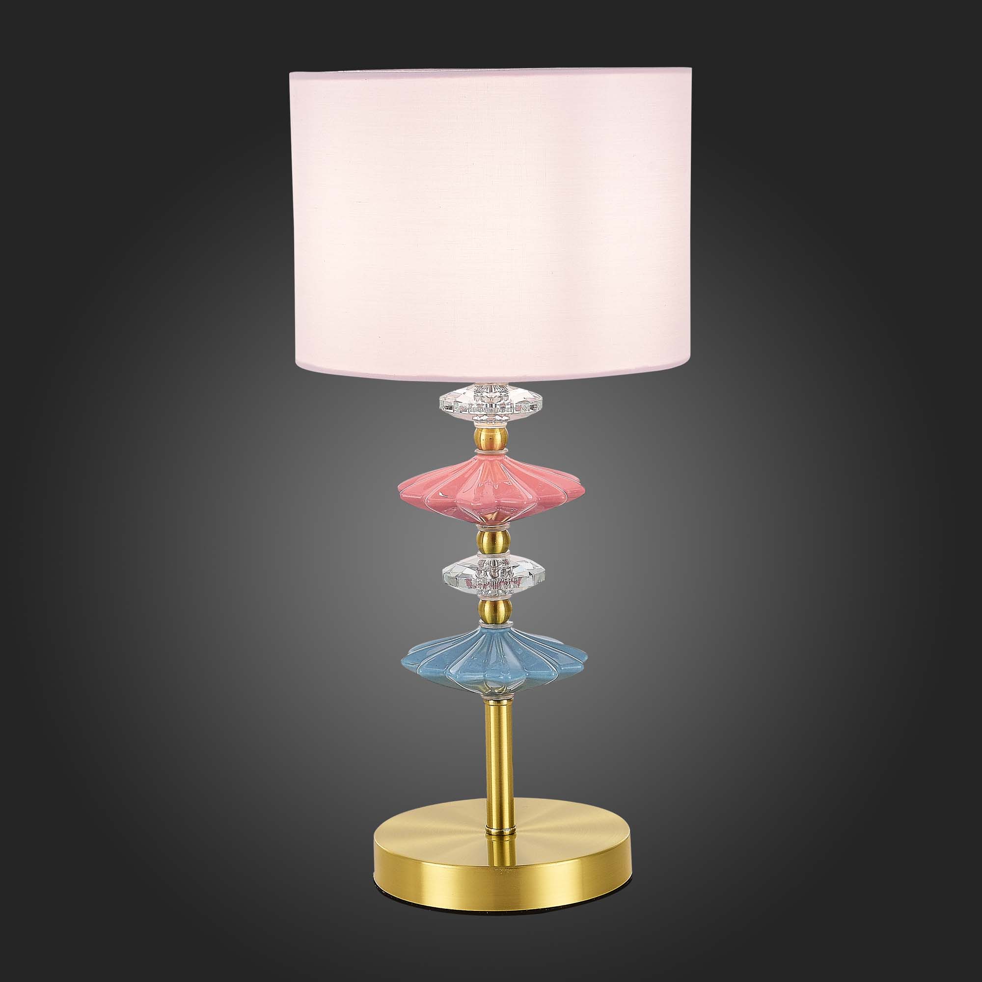 SLE1117-204-01 Прикроватная лампа Золотистый/Розовый E14 1*40W ATTIC