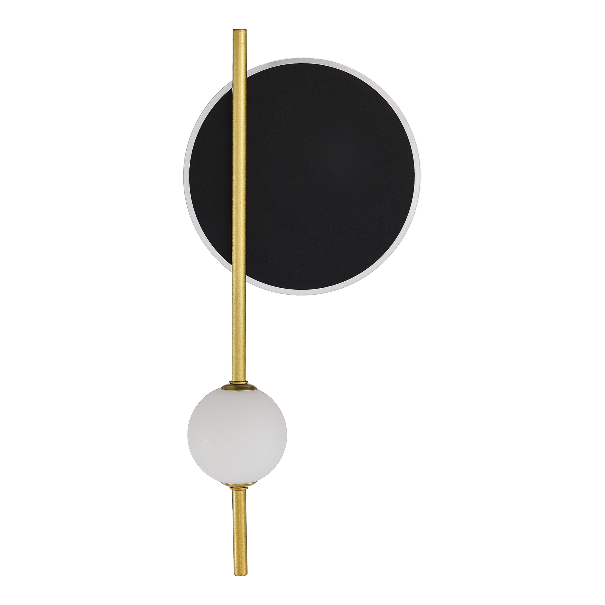 SL6507.431.02 Светильник настенный ST-Luce Шампань, Черный/Белый LED 1+1*9+4W 4000K DALI