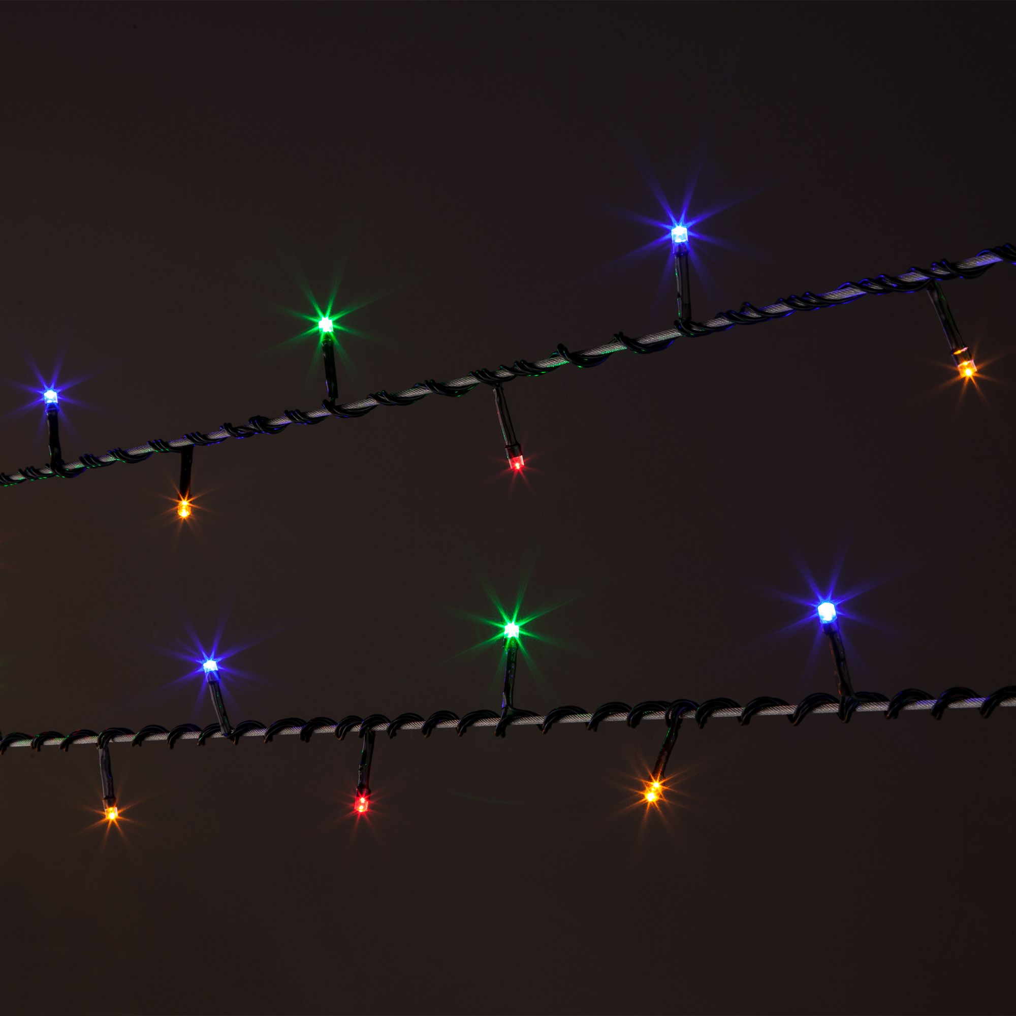 Гирлянда бытовая электрическая нить Eurosvet 400-002 мульти