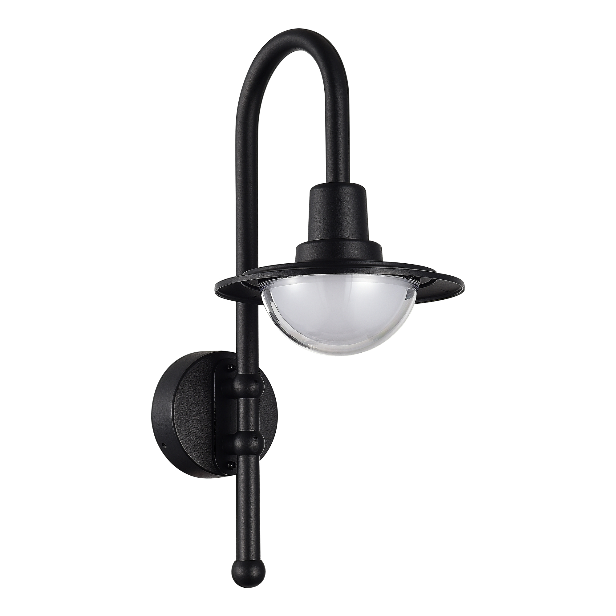 SL9512.401.01 Светильник уличный настенный ST-Luce черный/Прозрачный LED 1*10W 4000K PROCHE
