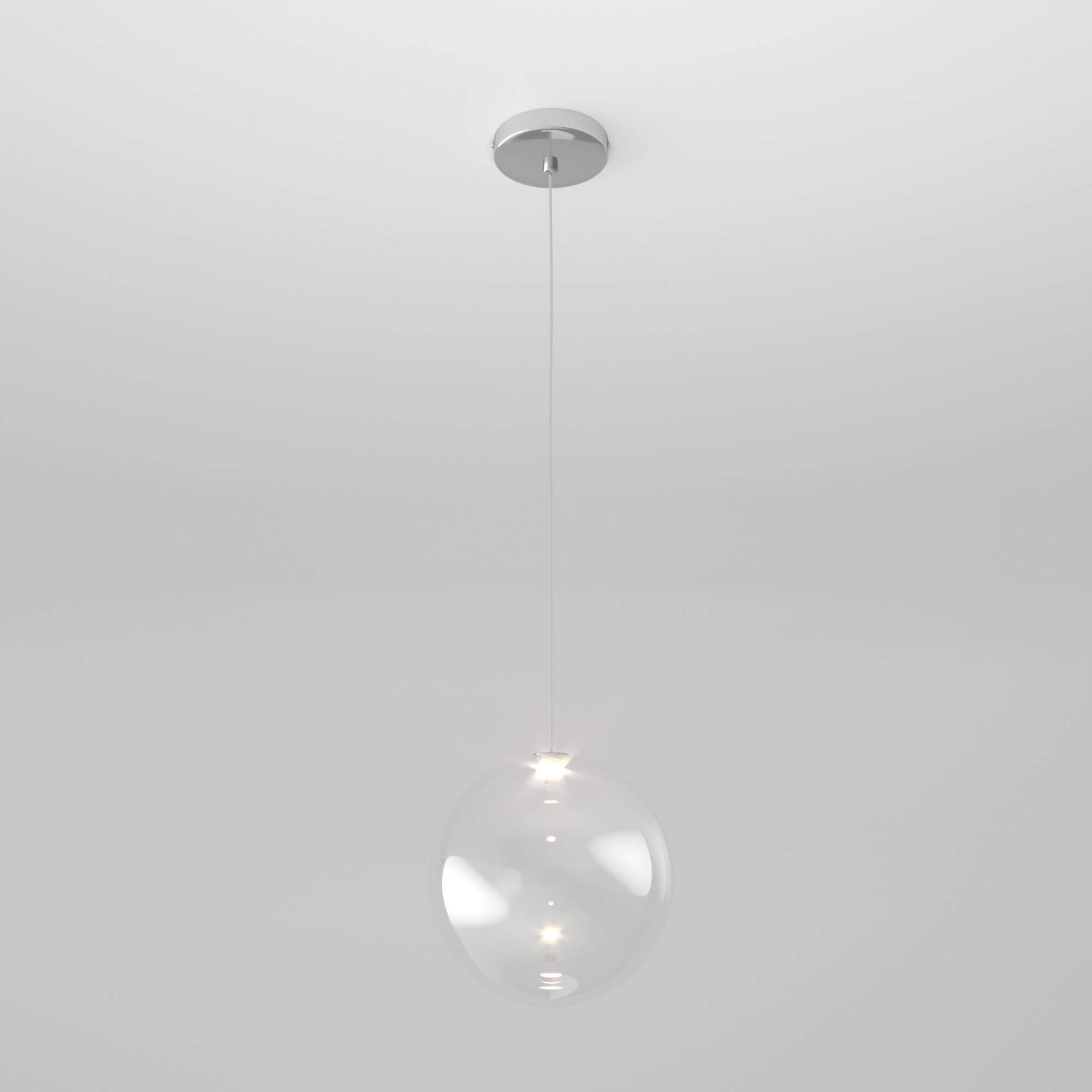 Подвесной светильник Eurosvet 50230/1 LED прозрачный