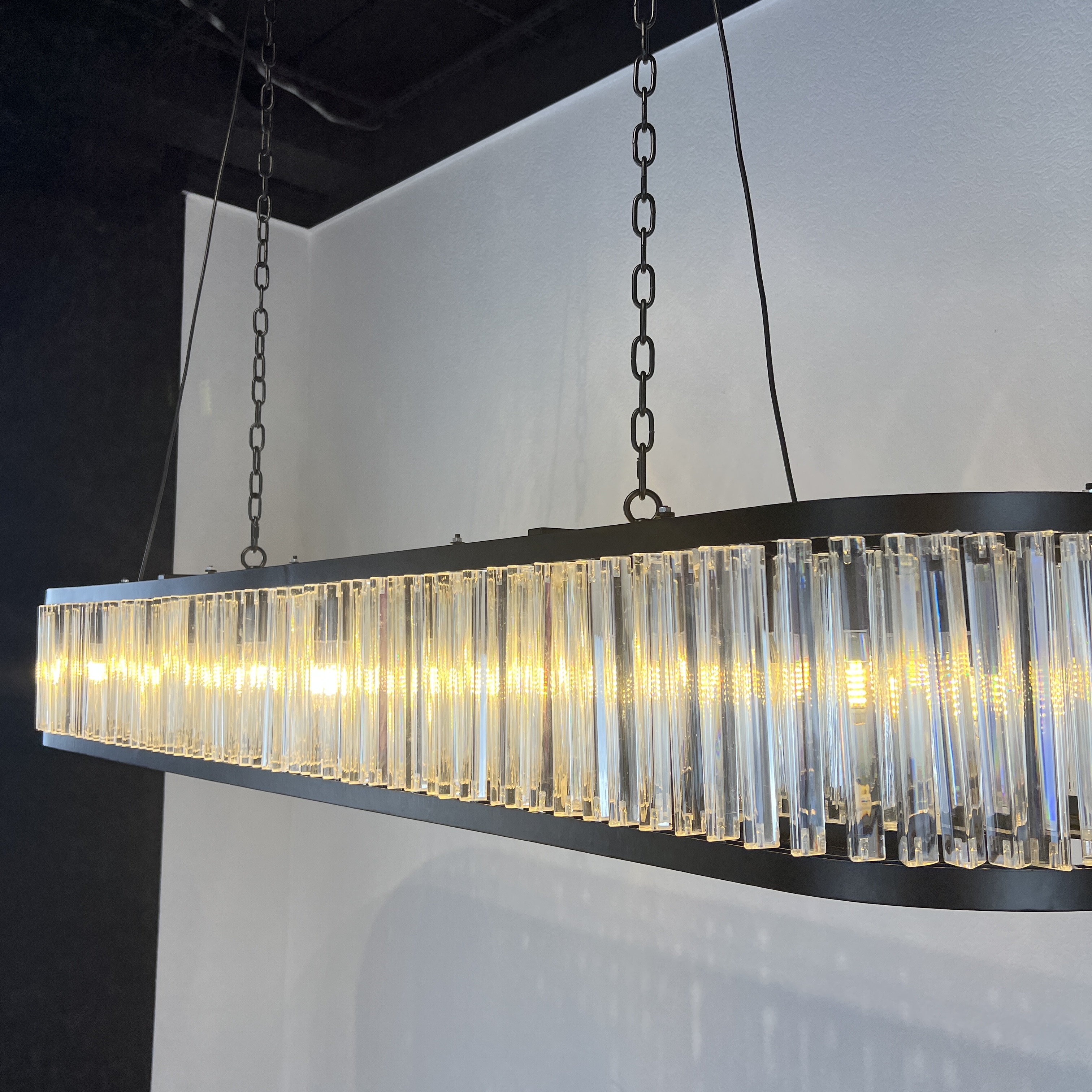 Люстра Rh 1920S Odeon Clear Glass Black 180 от Imperiumloft 248522-22