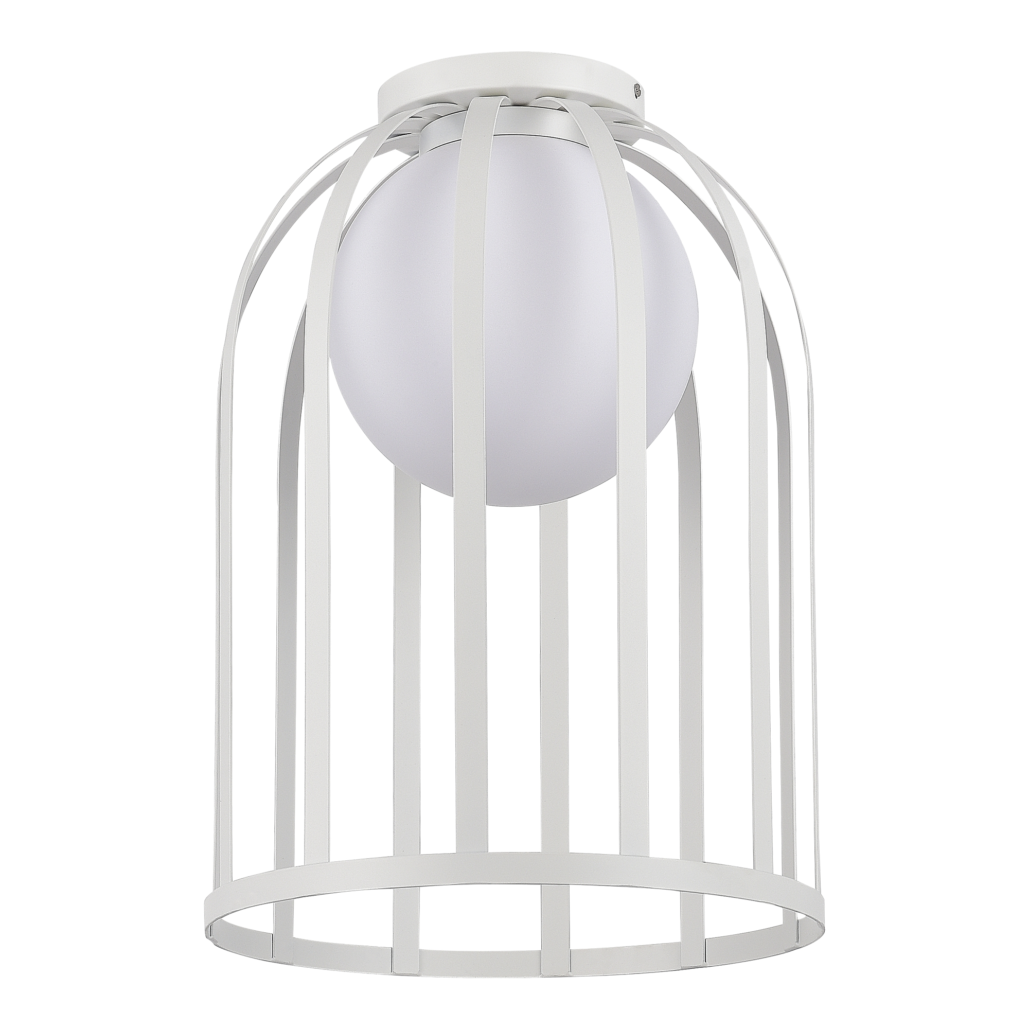 SL6129.502.01 Светильник потолочный ST-Luce Белый/Белый E27 1*60W NORDIC