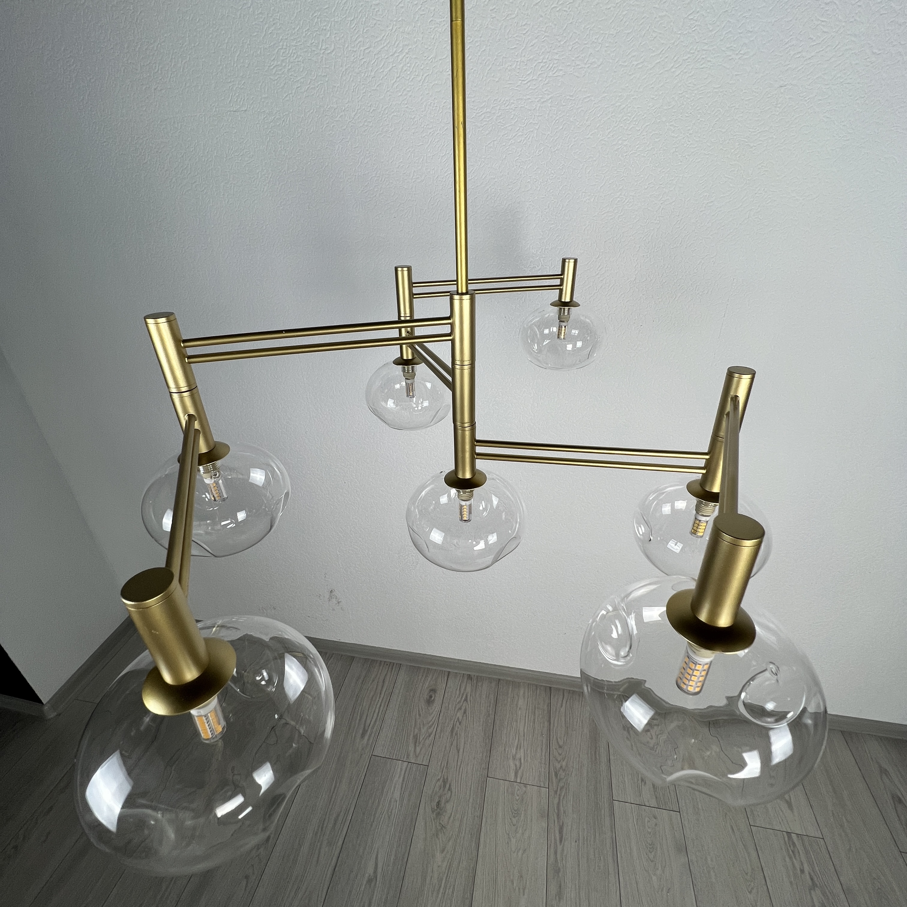 Люстра на штанге TEMPER L7 Gold 229050-26