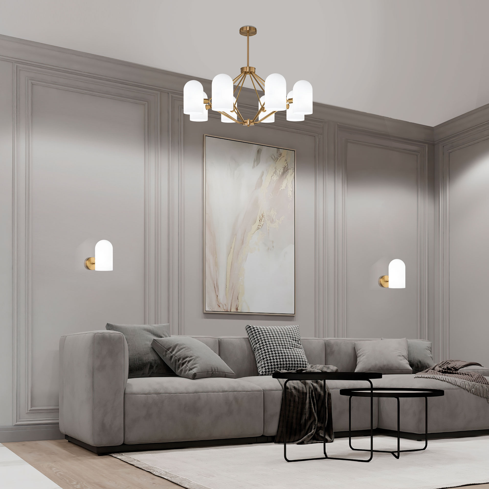 Потолочный светильник латунь Eurosvet 60157/8