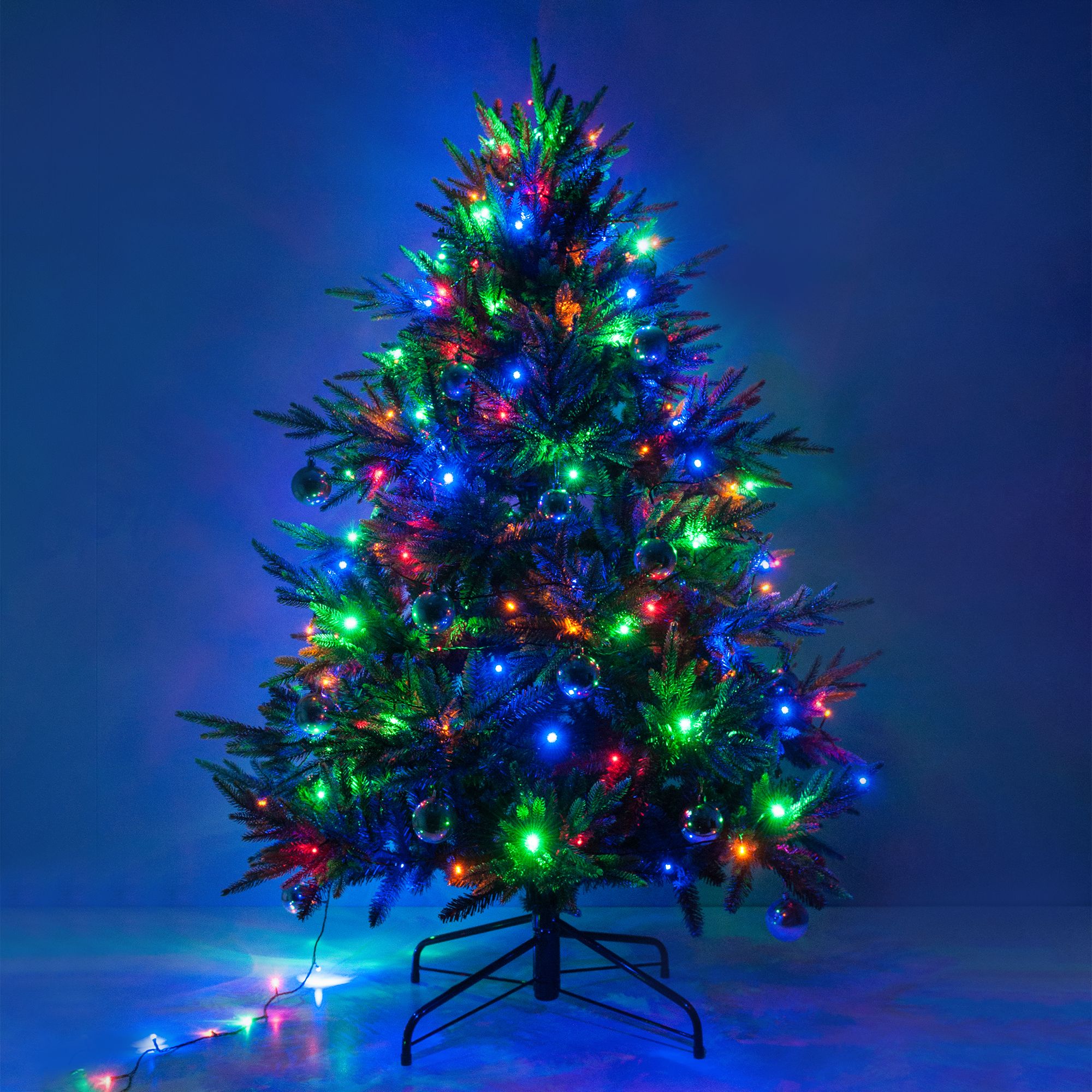 Гирлянда бытовая электрическая нить Eurosvet 400-001 мульти