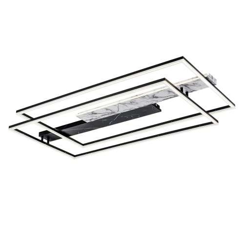 Потолочный светильник Escada 10250/2 LED*205W Black/White marble