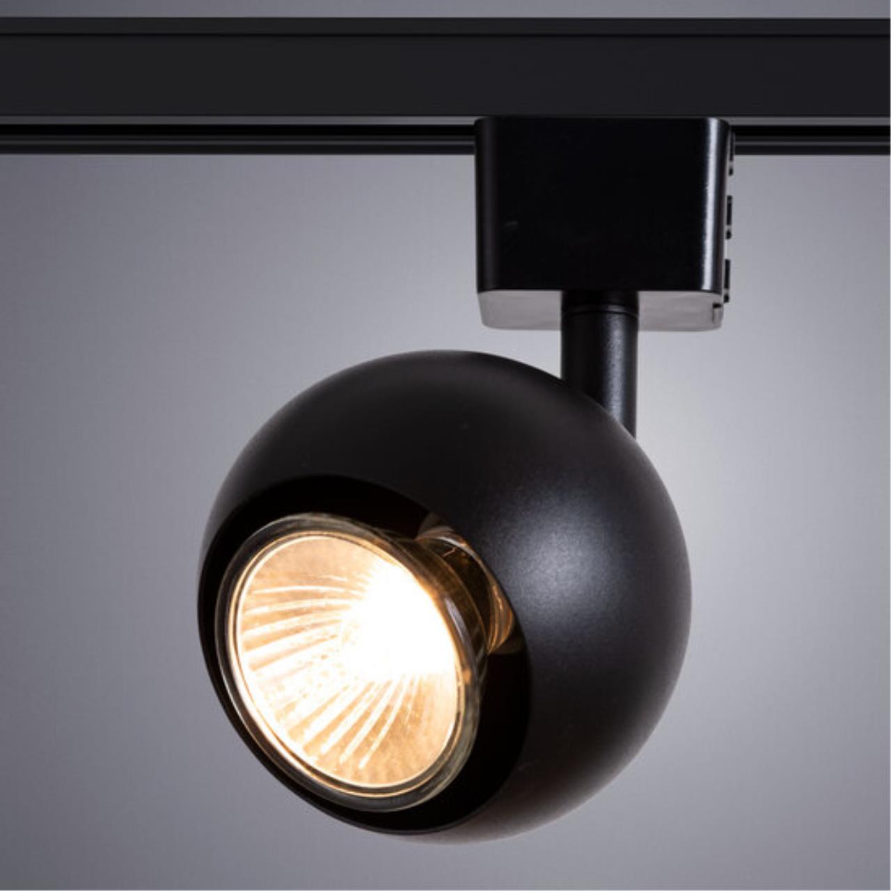 Трековый светильник Arte lamp A6253PL-1BK