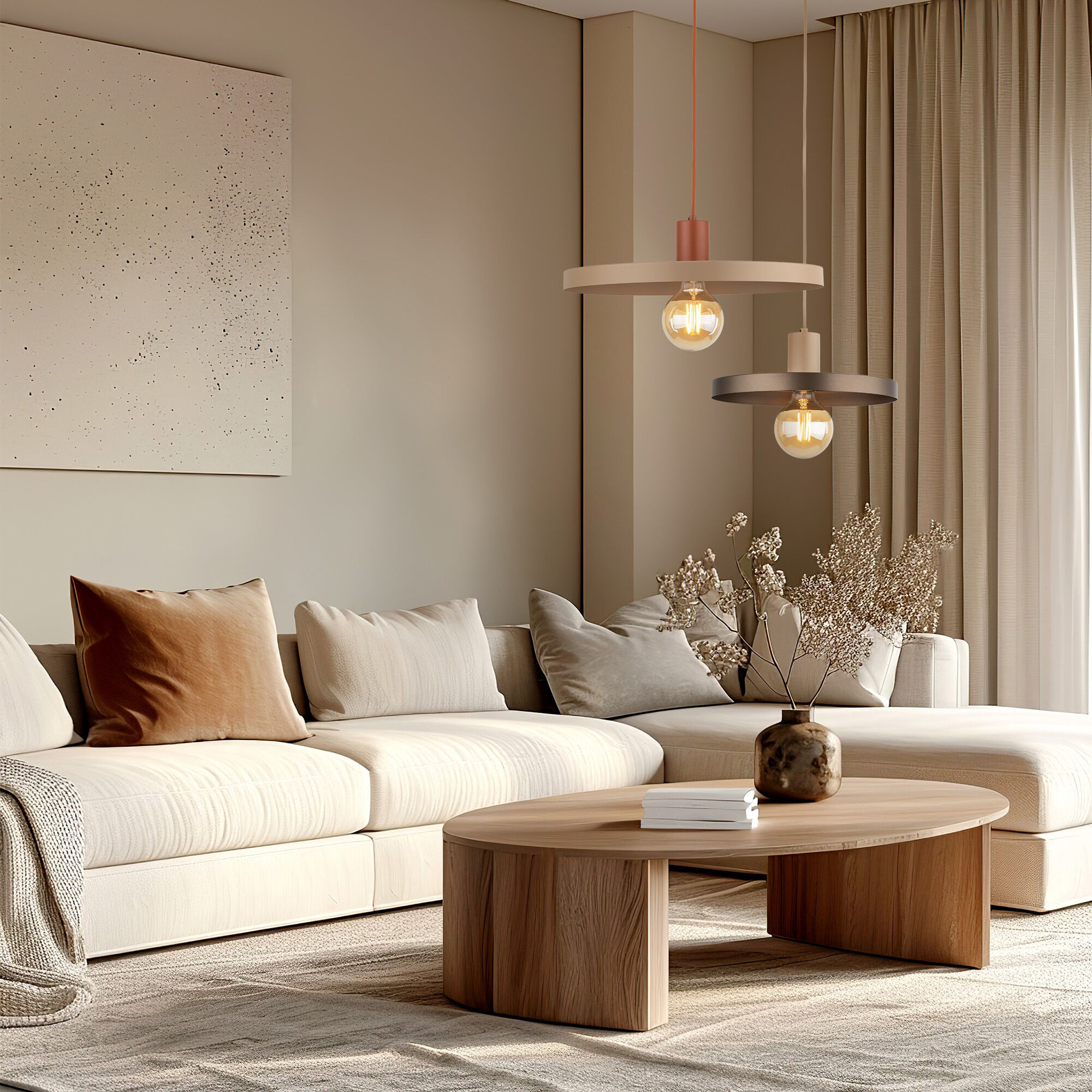  TK Lighting 10757 /Подвесной светильник/ SILA SABIA BROWN