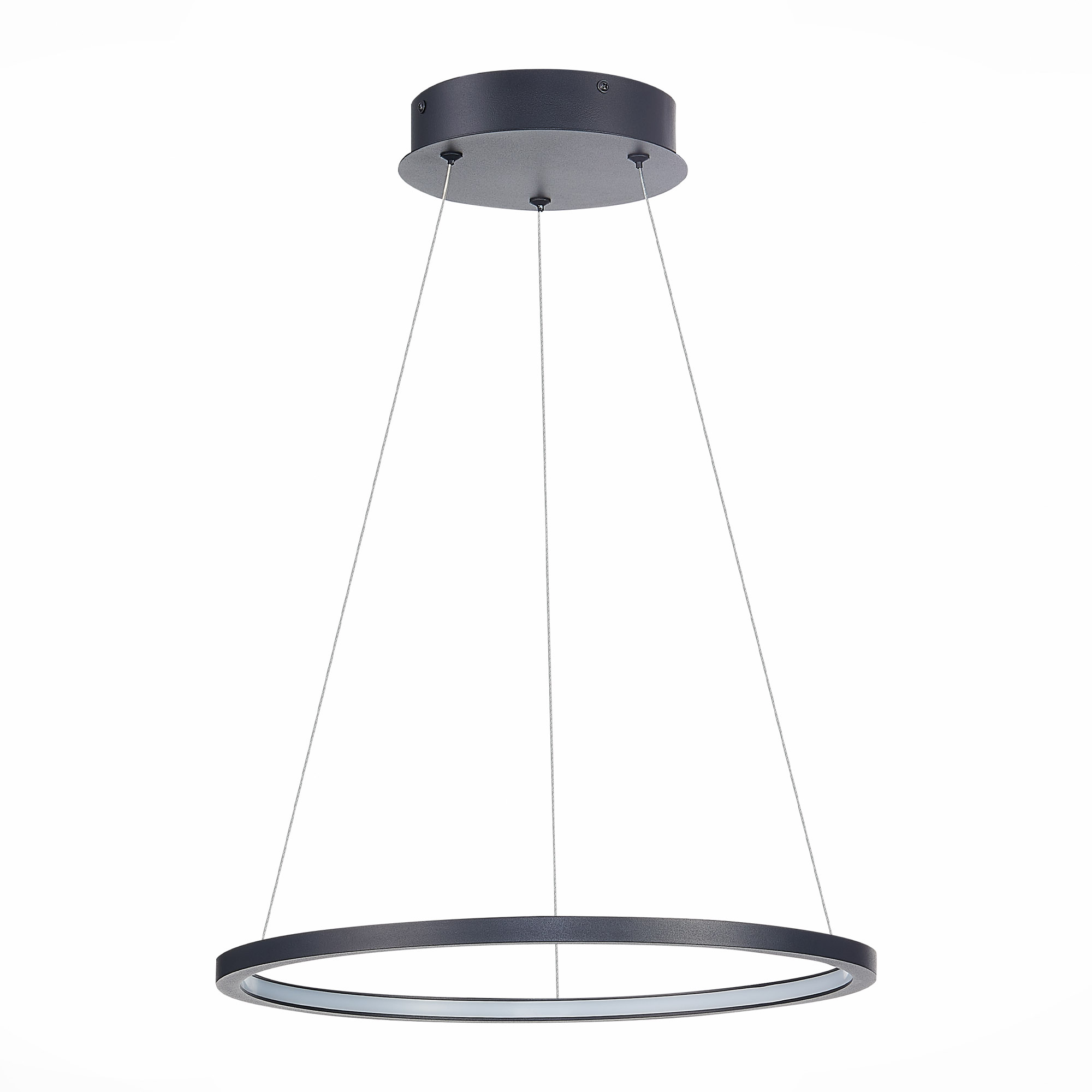 ST603.443.22 Светильник подвесной ST-Luce Черный/Белый LED 1*22W 4000K Подвесные светильники