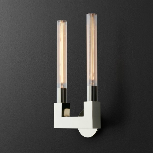 Бра Rh Cannelle Wall Lamp Double Sconces Chrome от Imperiumloft 147875-22