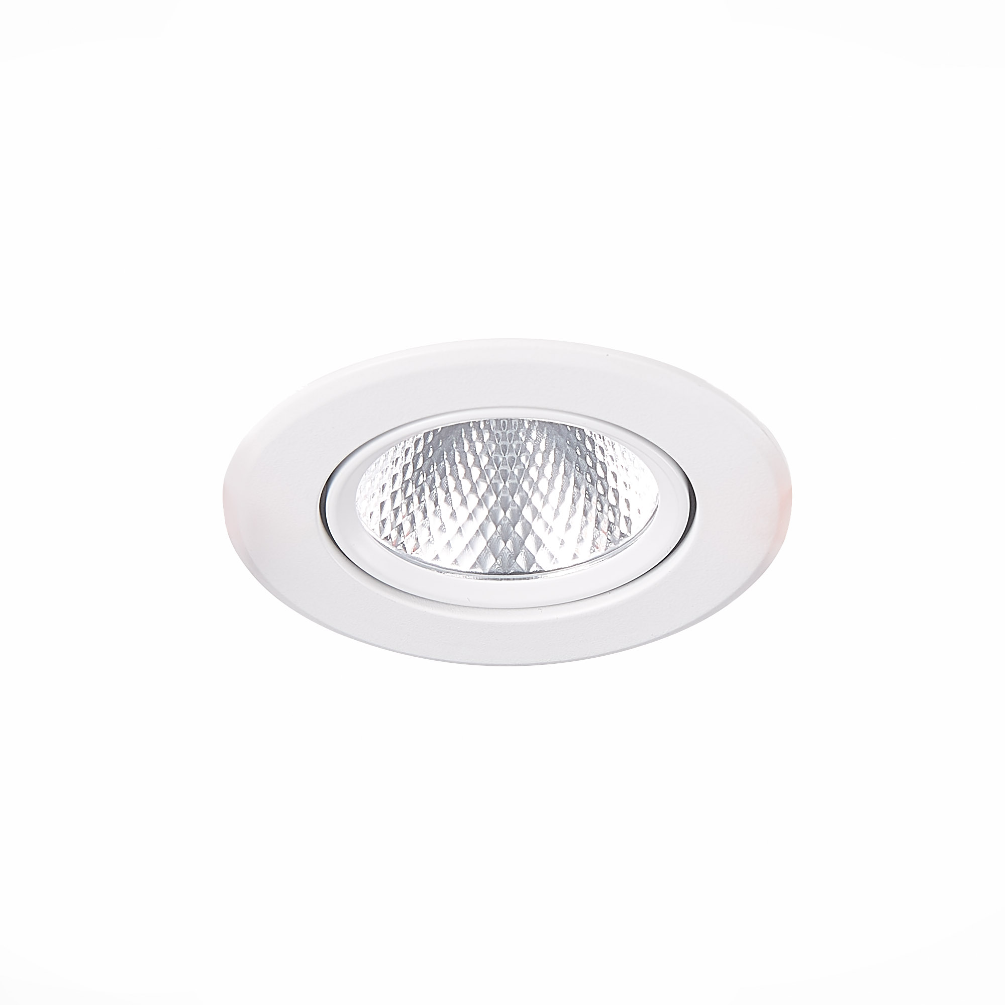 ST211.548.08.36 Св-к встр. Белый LED 1*8W 4000K 640Lm Ra80 36° IP20 D86xH50 220-240V Встраиваемые светильники