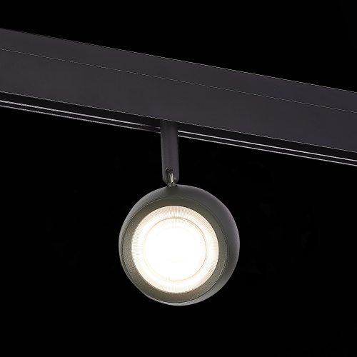 ST355.436.10 Магнитный трековый светильник Черный LED 1*10W 3000K 470Lm Ra&gt;80 36° IP20 L120xW50xH176 SKYLINE 48