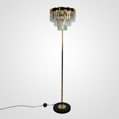 Торшер Rh 1920S Odeon Clear Glass Floor Lamp Gold от Imperiumloft 241415-22