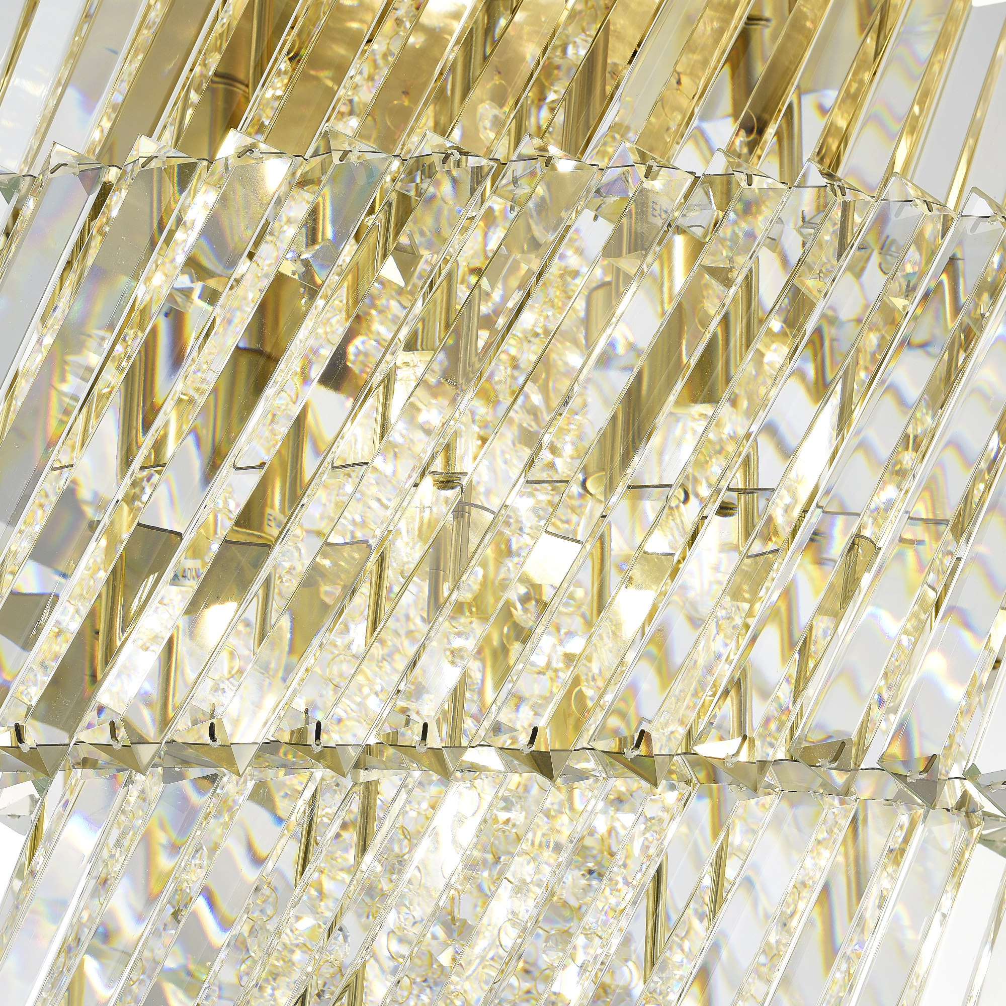 SL6138.313.12 Светильник потолочный ST-Luce латунь/прозрачный E14 12*40W RITZ