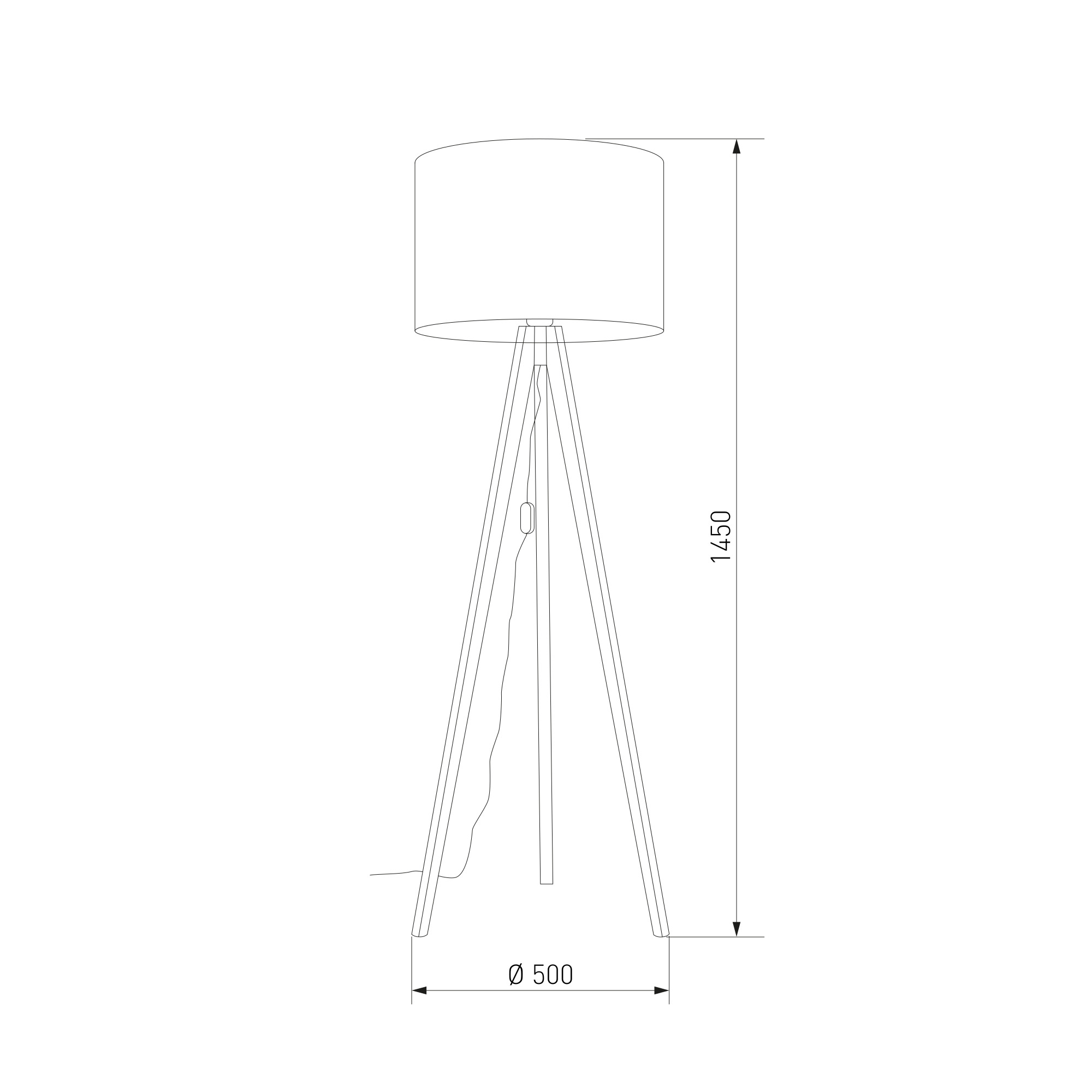Напольный светильник TK Lighting 16007 Grand