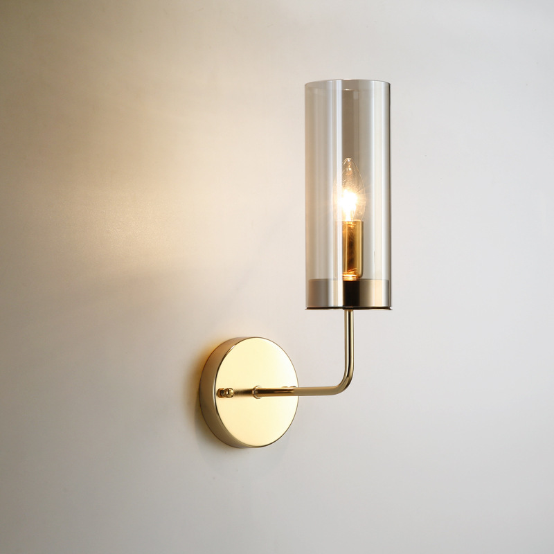 Настенный Светильник Agne Blue Glass Tube Wall Light от Imperiumloft 100322-22