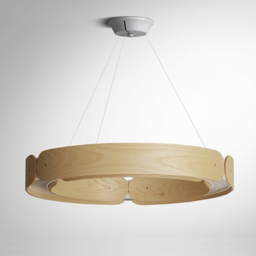 Подвесной Кольцевой Светильник Range 1 D70  Light Wood от Imperiumloft 195538-26