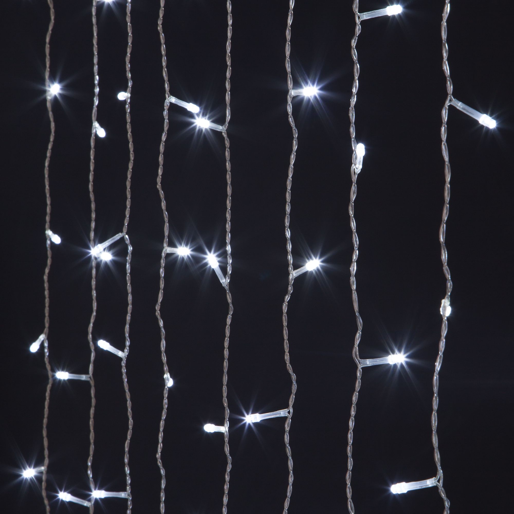 Гирлянда бытовая электрическая занавес Eurosvet 200-002 белый