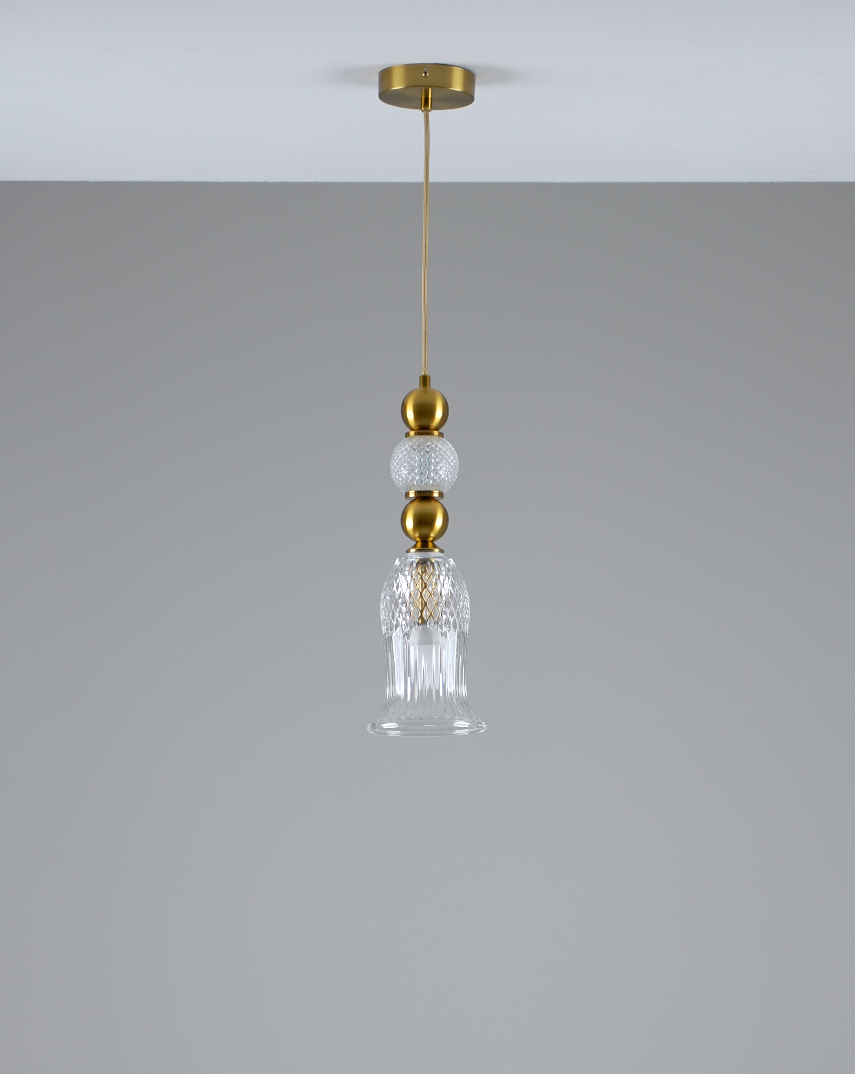 Светильник подвесной Moderli V10908-P Glassy