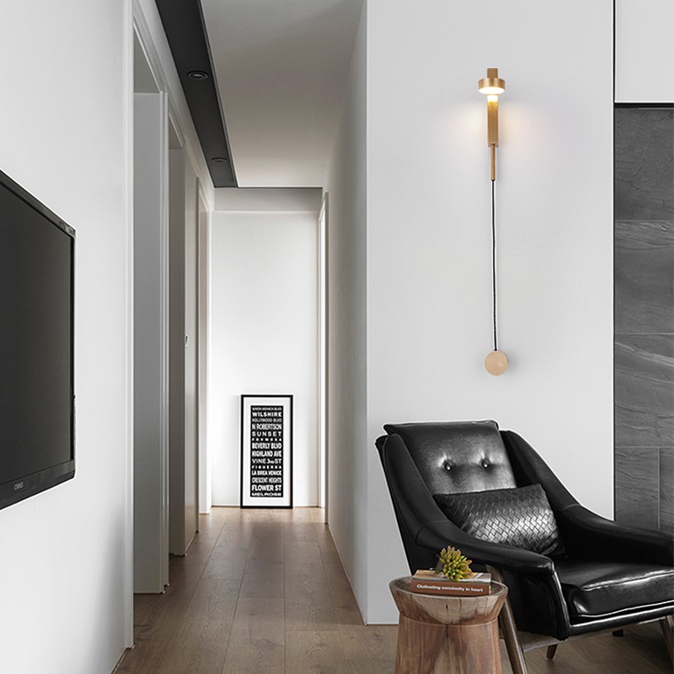 Настенный светильник DENZIL Gold 178017-26