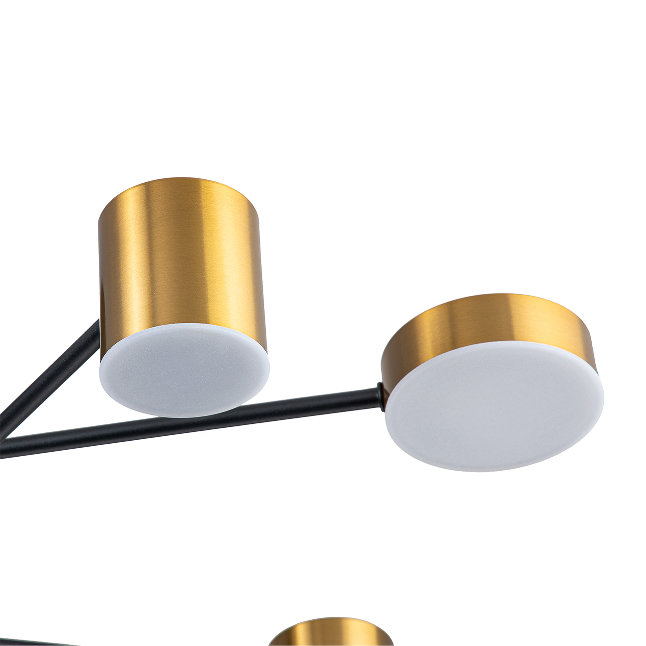Потолочный светильник Escada 10235/9 LED*110W Black/Brass