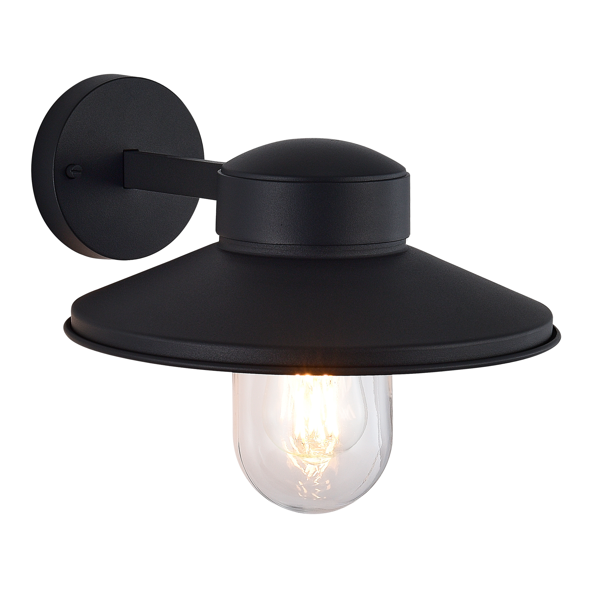 SL9542.701.01 Светильник уличный настенный ST-Luce темно-серый E27 1*60W BASKO