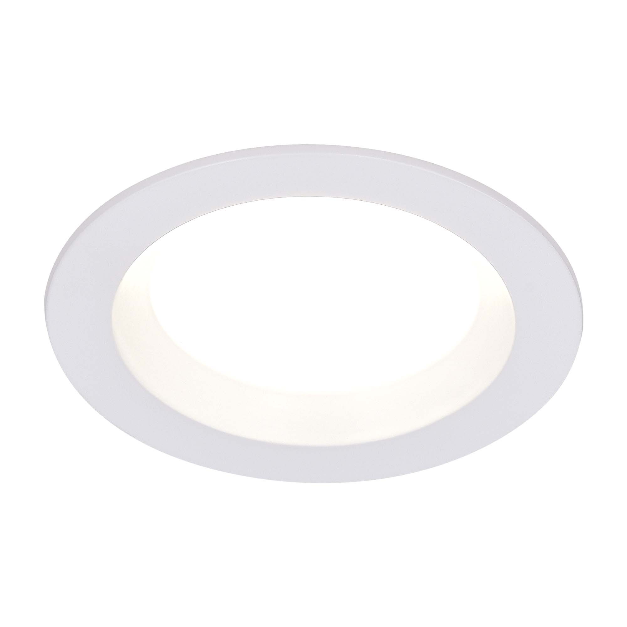 ST752.538.07 Св-к встр. Белый LED 1*7W 3000K 560Lm Ra80 100° IP44 D115xH47 100-240V Встраиваемые светильники