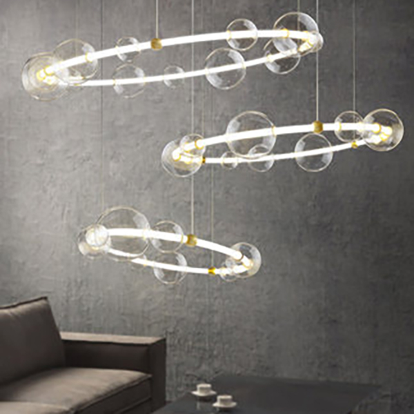 Подвесная люстра SESSA RING D107 195006-23