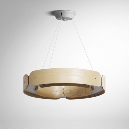 Подвесной Кольцевой Светильник Range 1 D55 Light Wood от Imperiumloft 195537-26