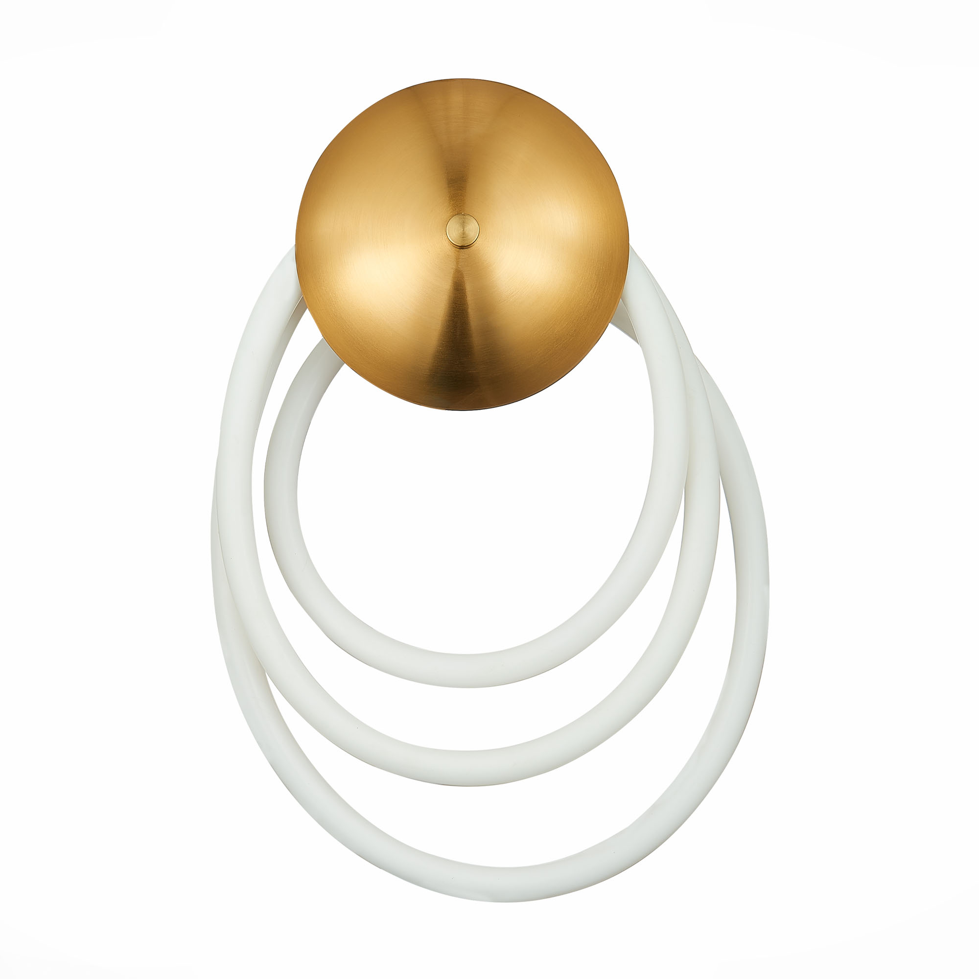 SL6102.311.30 Светильник настенный ST-Luce Латунь/Белый LED 1*30W 4000K САГРАТО