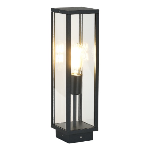 SL9019.705.01 Светильник напольный ST-Luce темно-серый E27 1*15W GROSS