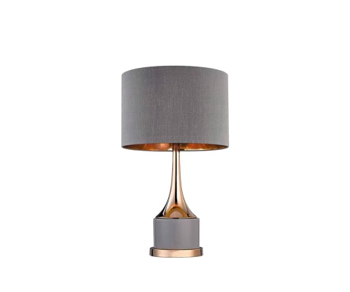 Настольная Kink Light лампа Хайли серый 07705-T,16