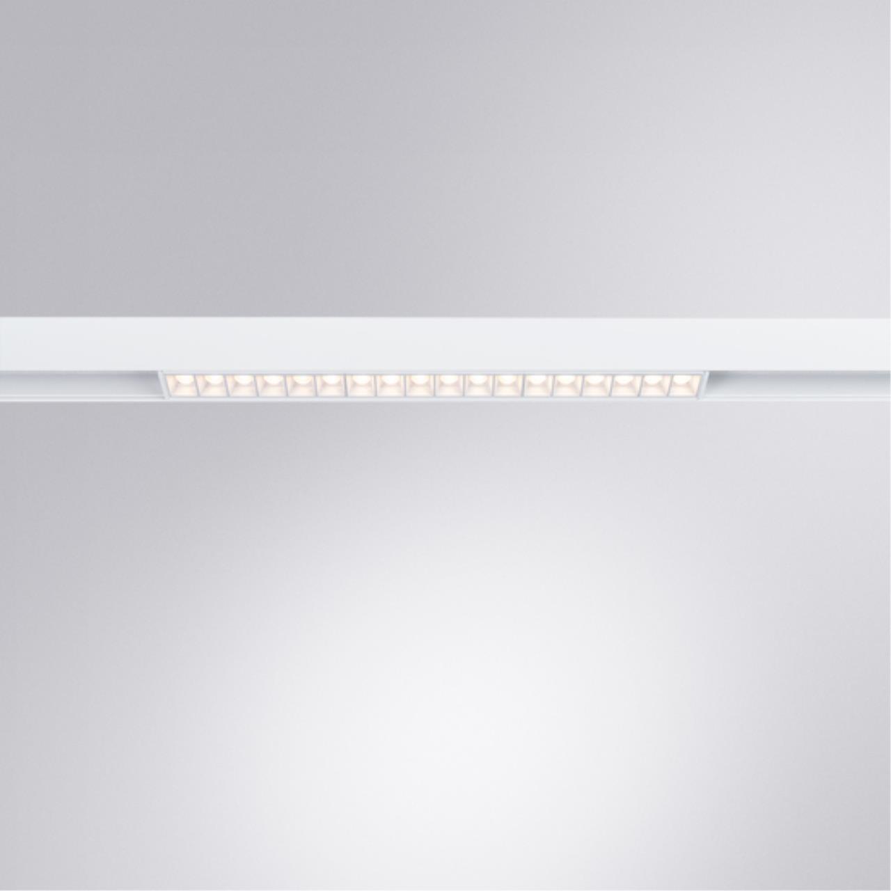Магнитный трековый светильник Arte lamp A4635PL-1WH СВЕТИЛЬНИК ПОТОЛОЧНЫЙ LINEA 48В 20Вт 1700Лм 4000К 90+ 24°