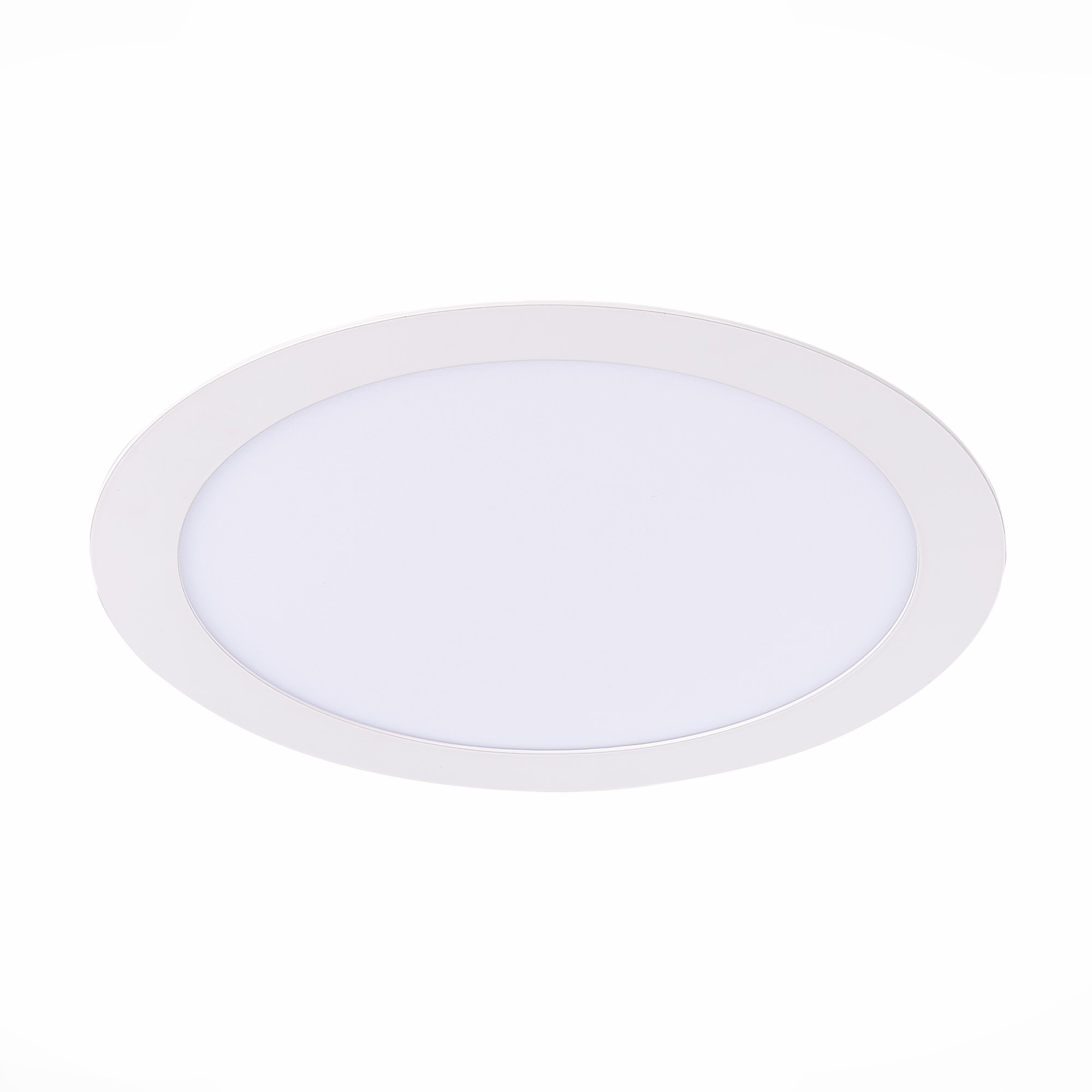 ST209.538.18 Св-к встр. Белый LED 1*18W 3000K 1 296Lm Ra80 110° IP20 D217xH18 90-265V Встраиваемые светильники