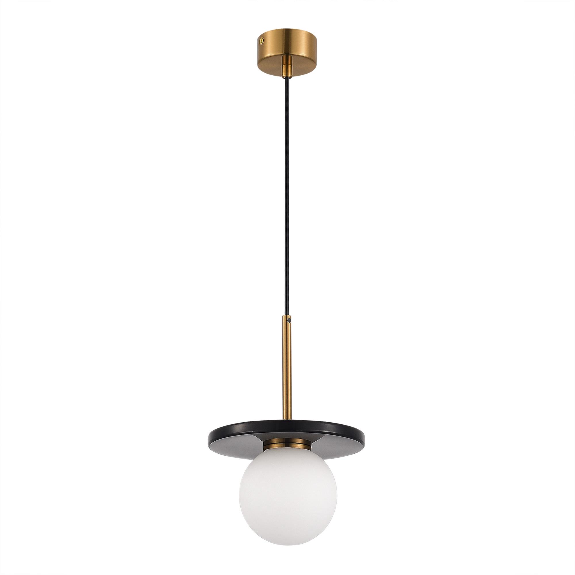 SL1191.343.01 Светильник подвесной ST-Luce Латунь/Латунь, Черный G9 LED 1*5W 4000K NEBULA