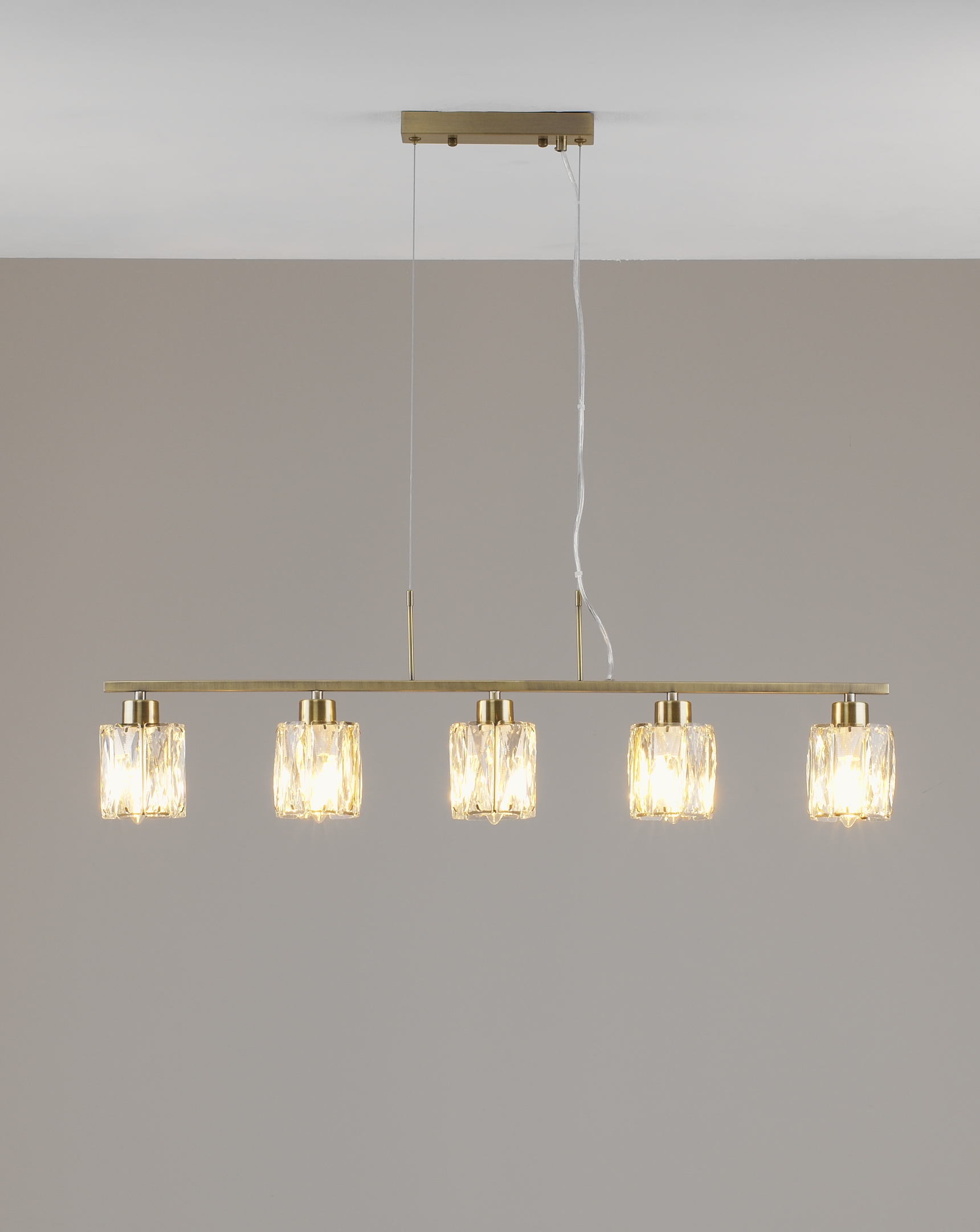 Люстра подвесная Moderli V11683-5P Prismique