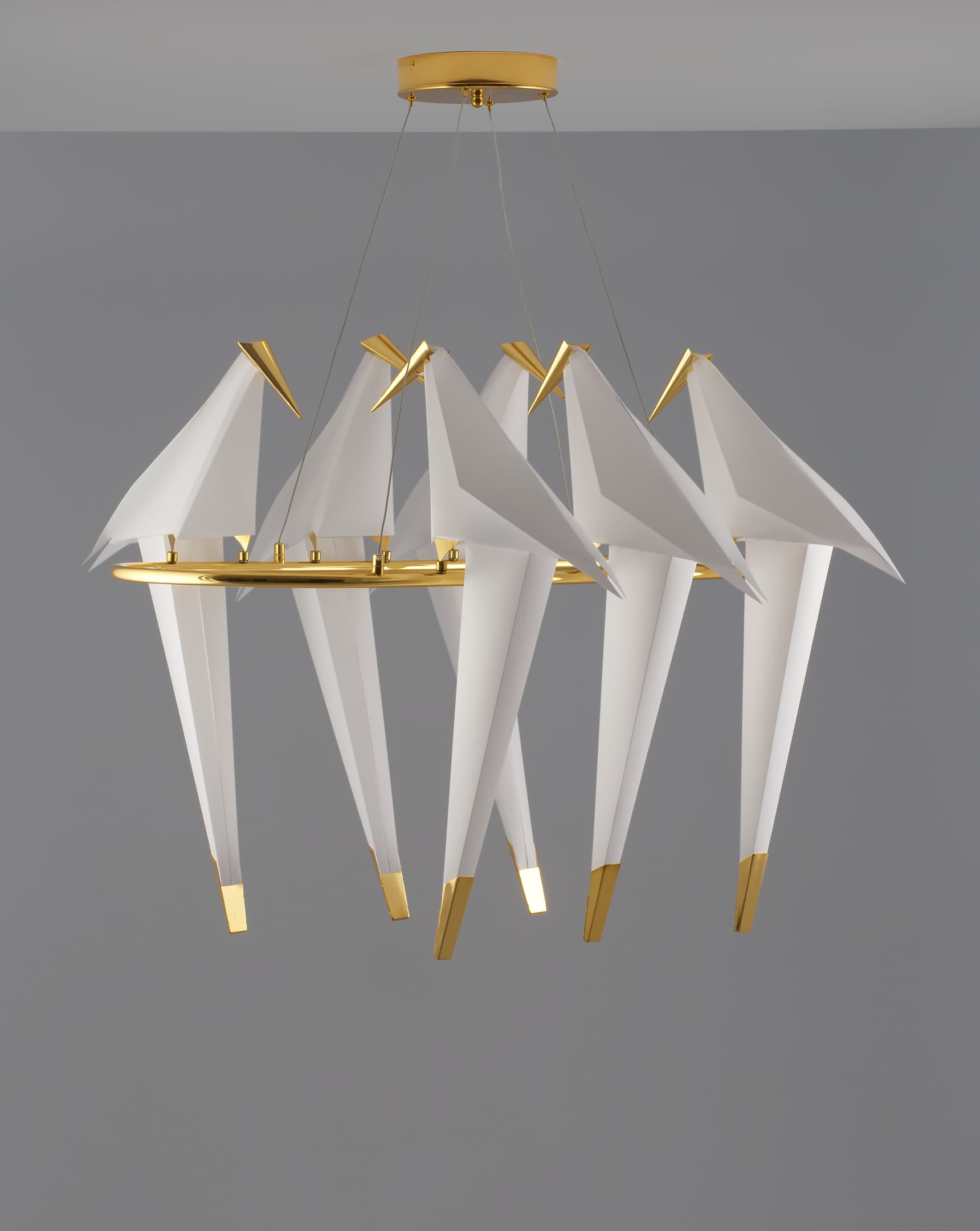 Подвесной светодиодный светильник Moderli V3073-6PL origami Birds 6*LED*6W