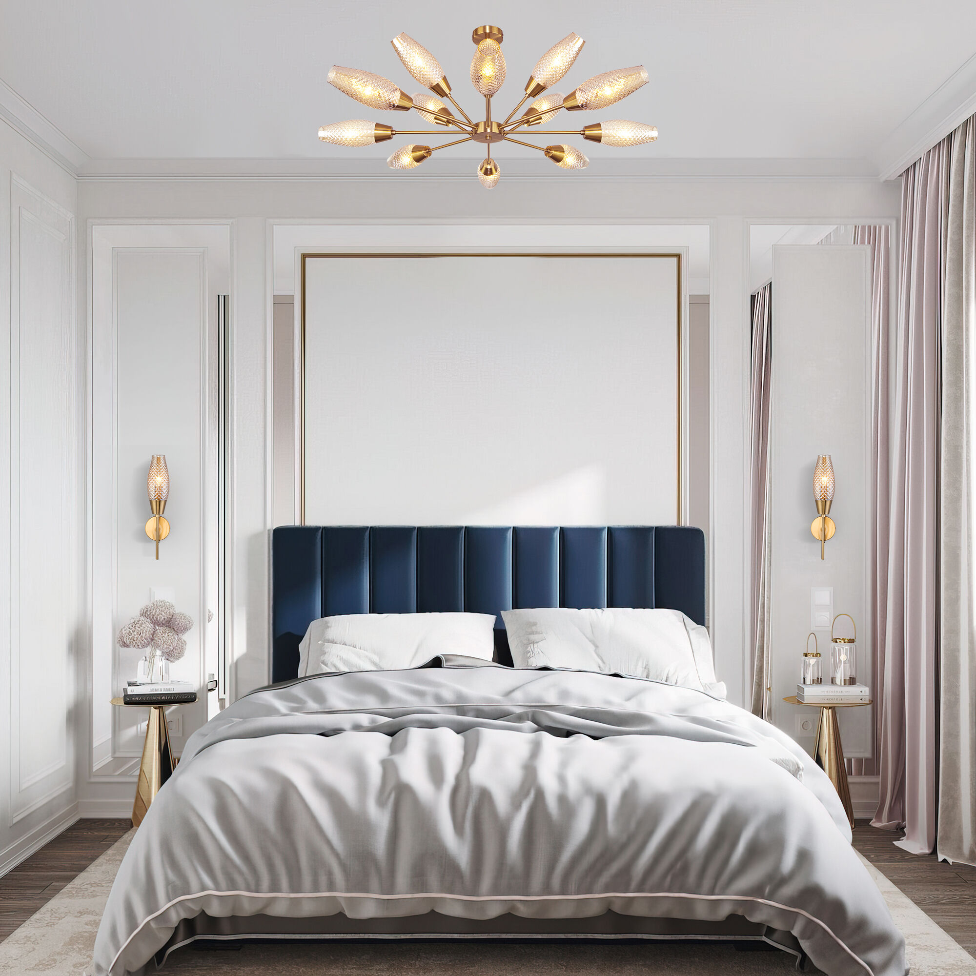 Потолочный светильник Eurosvet 60140/12 золото