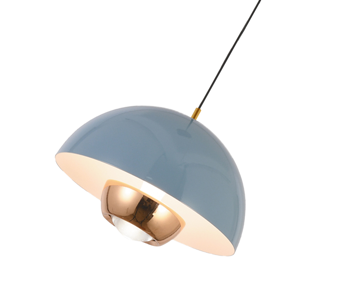 Подвес Kink Light Джелони голубой Led 8W (4000K) 07524-18,05