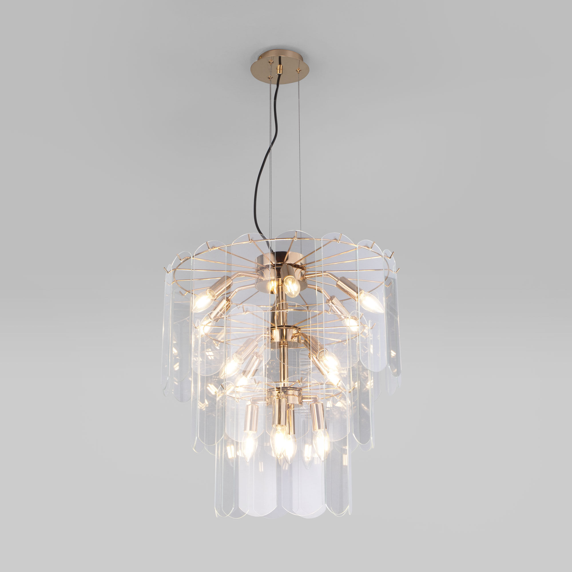 Подвесной светильник Eurosvet 60171 золото Smart