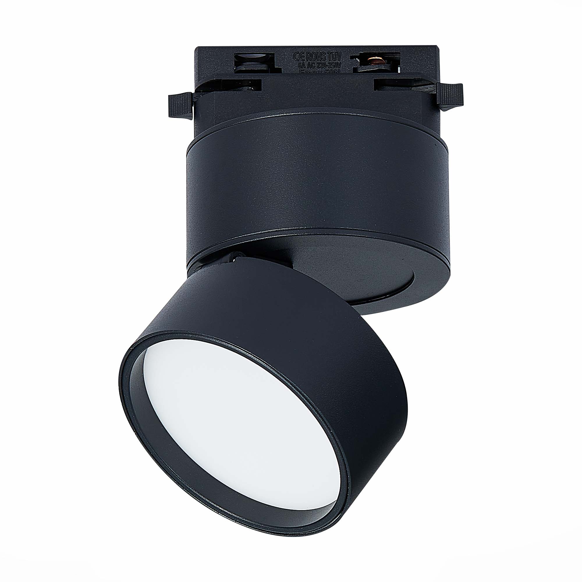 ST651.436.09 Св-к трек. Черный LED 1*9W 3000K 720Lm Ra>90 120° IP20 D85xH122 170-240VV БЭЙС