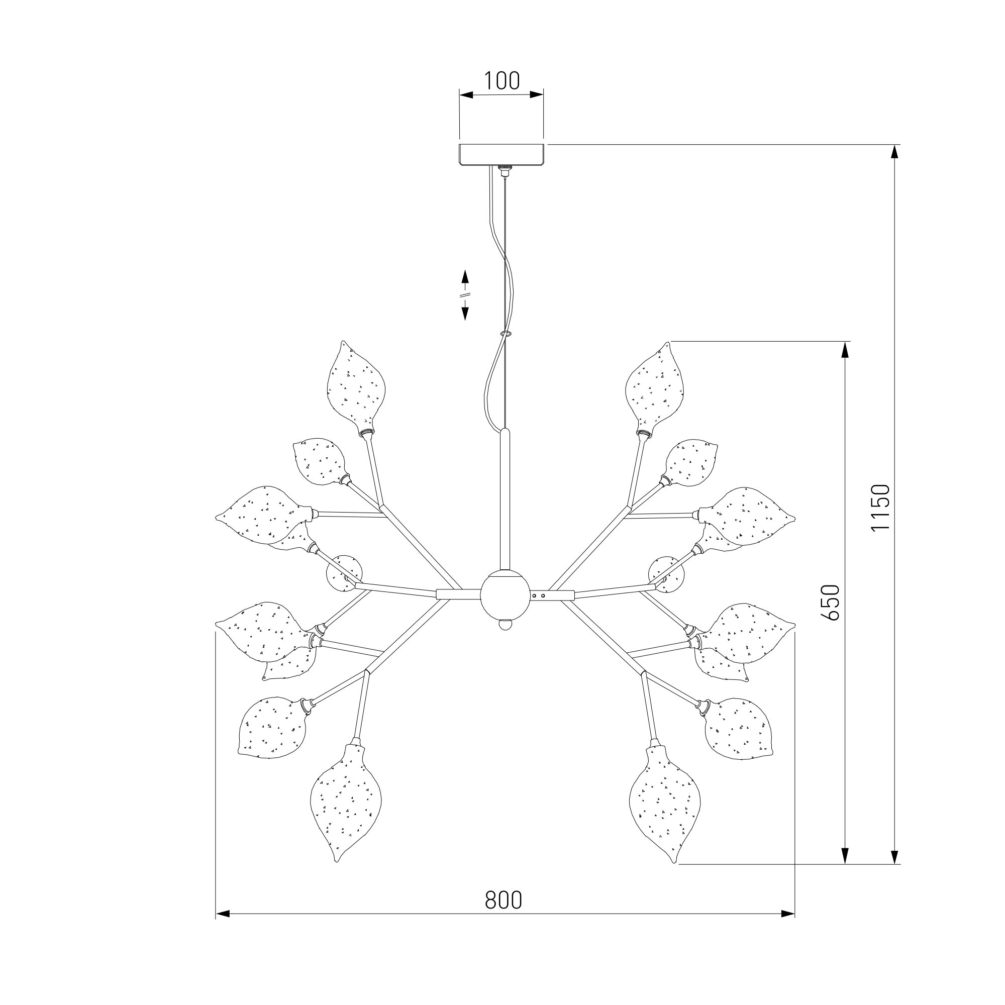 Подвесной светильник Smart Bogate's 546
