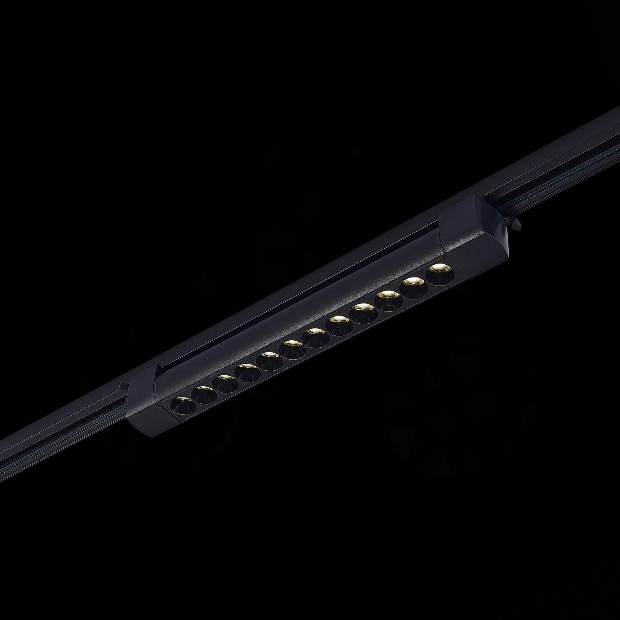 ST367.446.20 Св-к трек. Черный LED 1*20W 4000K 1 500Lm Ra&gt;90 36° IP20 L387xW49xH54 170-240V BASE