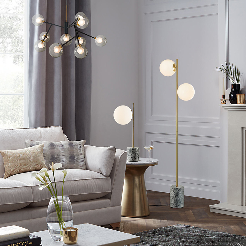 Подвесная Люстра Pearl  L5 Grey от Imperiumloft 101899-26