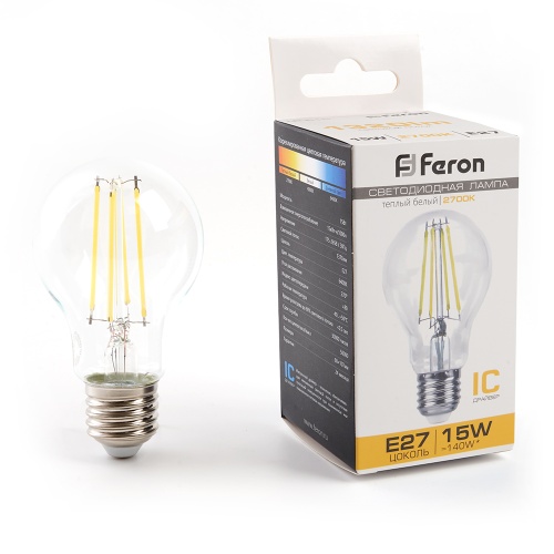 Лампа светодиодная Feron LB-615 Шар E27 15W 175-265V 4000K
