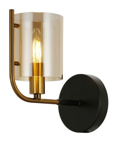 Настенный светильник Escada 671/1A E14*40W Black/Gold