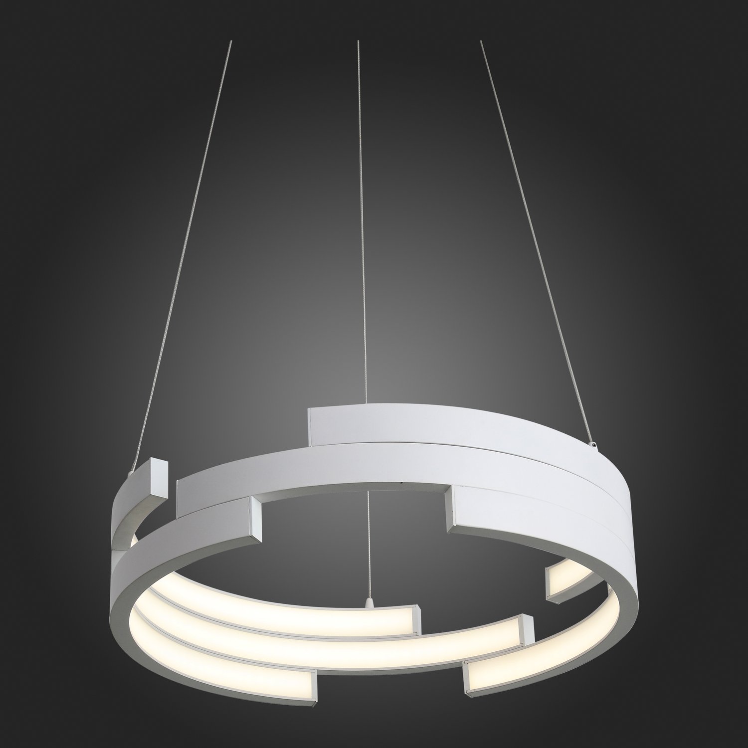 SL963.503.01 Люстра подвесная ST-Luce Белый/Белый LED 1*45W 4000K GENUINE