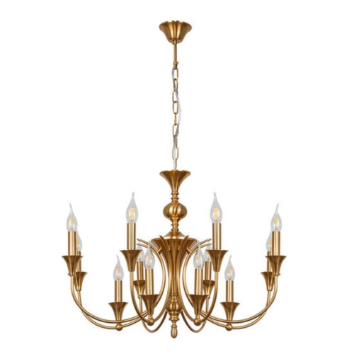 Подвесная люстра Arte lamp A4094LM-12PB СВЕТИЛЬНИК ПОДВЕСНОЙ